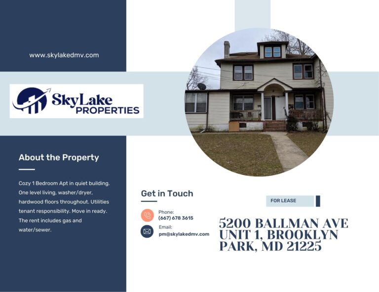 5200 Ballman Ave Unit 1, Brooklyn Park, MD 21225 Featured For Lease