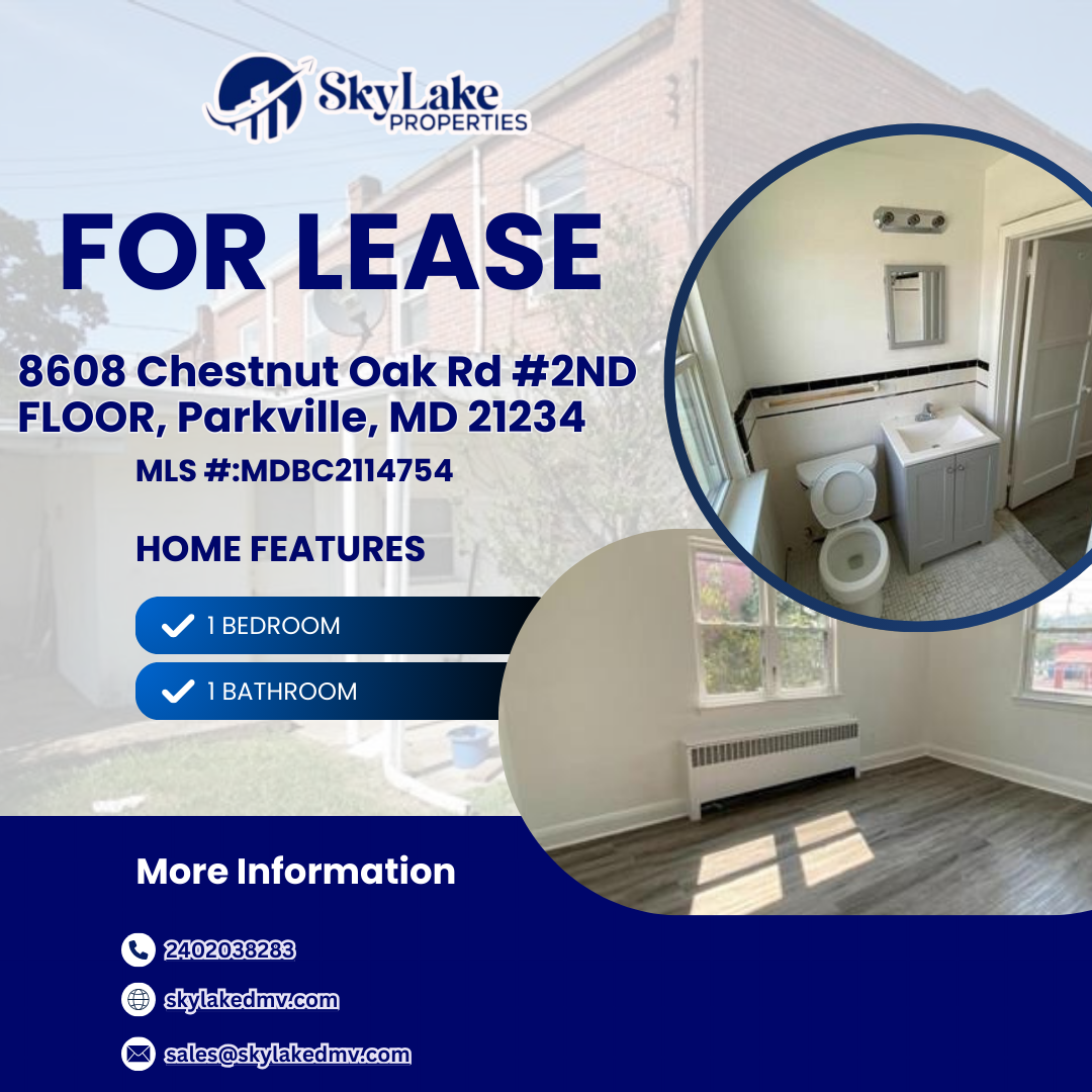 8608 Chestnut Oak Rd #2ND FLOOR, Parkville, MD 21234