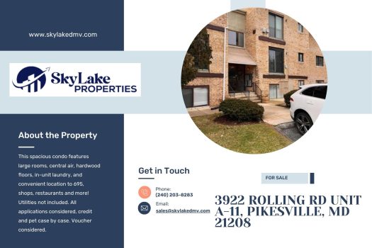 3922 Rolling Rd Unit A-11, Pikesville, MD 21208 Featured