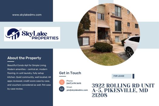 3922 Rolling Rd Unit A-5, Pikesville, MD 21208