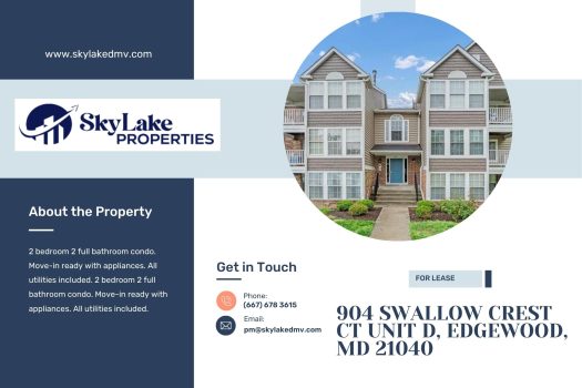 904 Swallow Crest Ct Unit D, Edgewood, MD 21040 Featured