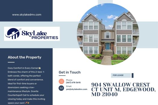 904 Swallow Crest Ct Unit M, Edgewood, MD 21040